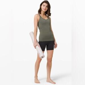 Lululemon Tank Top Dark Grey Size 6